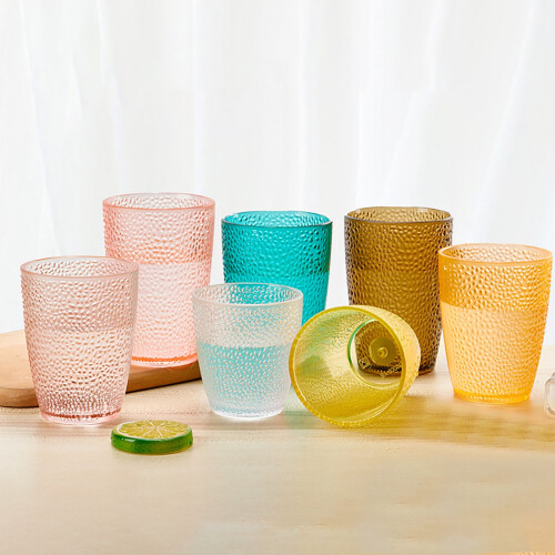 Acrylic Drinking Cup Heat-Resistant Reusable S/M/L