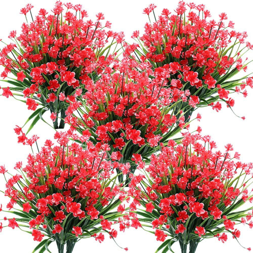 8 mazzi di narcisi artificiali – resistenti ai raggi UV per esterni e