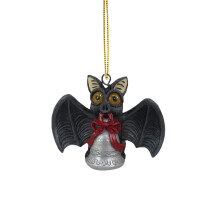 Flache Acryl-Horror-Weihnachtsbaumkugel, 8 cm