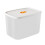 Opbevaringsboks til mad, mikrobølgeovnssikker, stabelbar, PP 1