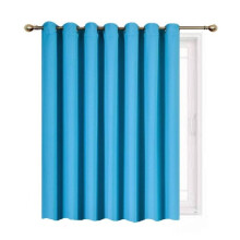 Thermische verduisteringsgordijnen 254 cm breed x 213 cm lang, turquoise