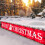 Vintage julebanner 27,5 x 46,5 cm polyester udendørs 1