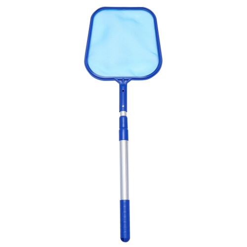 Zwembadschepnet met schepdesign – Blauw, 140 cm