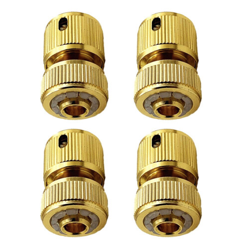 4x1/2-Zoll-Schnelladapter aus Messing