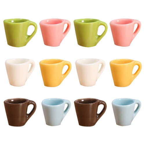 Mizh miniature cups home decor12pcs