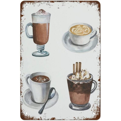 Vintage Kaffeskylt 20x30 cm