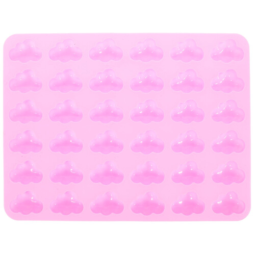 Moule à chocolat en silicone rose 21,8 x 16,2 cm