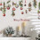 Christmas Pinecone Ball Decorations Black 2PC 1