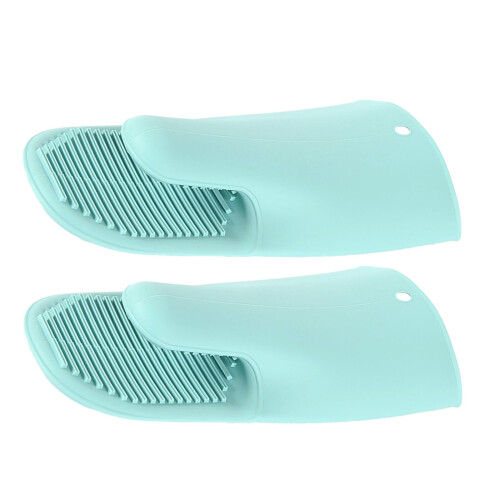Silikon-Ofenhandschuhe, 2er-Pack, hitzebeständig
