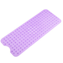 PVC douchemat 40x100cm, antislip met zuignappen