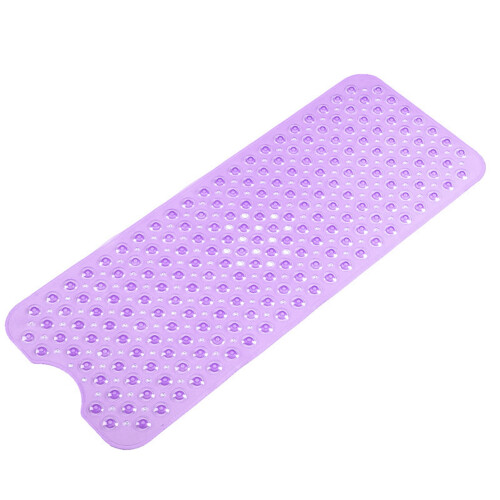 PVC douchemat 40x100cm, antislip met zuignappen