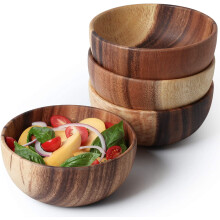 Saladier en bois de hĂŞtre, lisse et durable