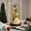 Mini Christmas Tree Glass Tabletop Decoration 1 Pack 1
