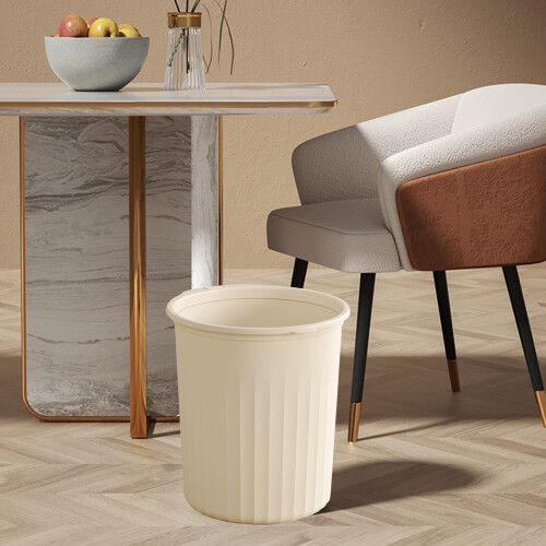 YLOMAY Kitchen Trash Can 12L Stainless Steel Bin