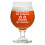 Bicchiere da birra belga a tulipano da 473 ml con stelo 1