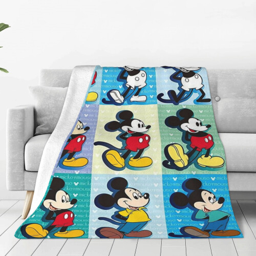 Couverture en peluche Mickey Mouse 50 x 60 pouces