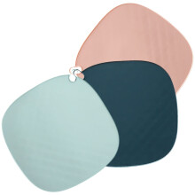 Conjunto de 3 Tapetes para Panela - Protetor de Mesa Resistente ao Calor