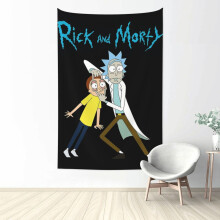 Rick és Morty animációs gobelin poszter1 darab