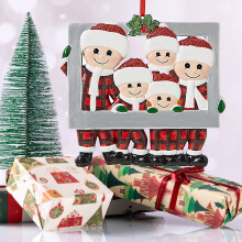 Personalized Family Christmas Ornament 2021