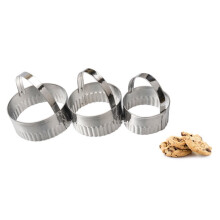 Stainless Steel Cookie Cutter Set 3 pcs