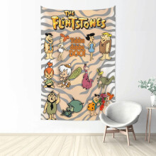 Flintstones animációs gobelin fali dekoráció 120x150cm