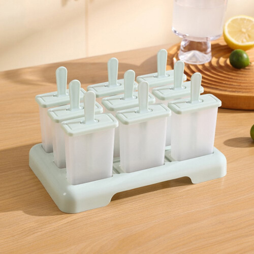 BPA-Free Popsicle Mold Set – 6-Cavity, Reusable PP Tray