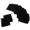 Black Velvet Drawstring Jewelry Pouches 25 pcs 1