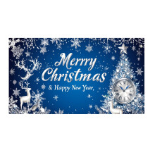 Christmas banner garage door decoration 1 piece