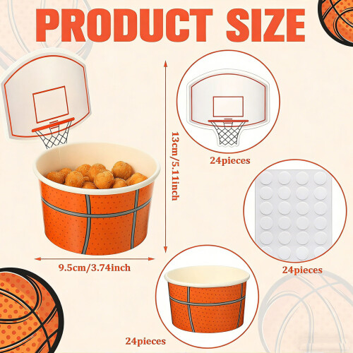 High Quality Paper Snack Cups For Themed Activities And Group 2