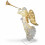 Luminous Angel Christmas Decoration White 1pc 1