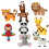 Zoo Felt Animal Sewing Kit for Beginners, 6-Piece Set 1