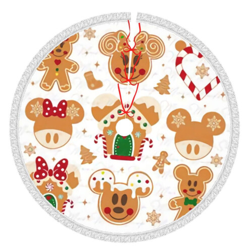Mickey Mouse Christmas Tree Skirt 48 Inch
