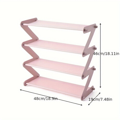 Z-Shape Multi-Use Rack for Dorm Hotel 1pc