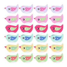 50Pcs Colorful Wooden Buttons for Coat Overcoat DIY Crafts Sewing Material