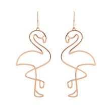 Flamingo Drop Earrings Enamel Romantic Fashion Earrings for Women