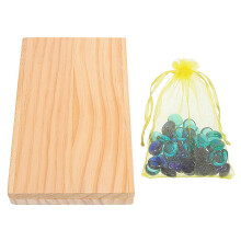 Foldable Wooden Mancala Board Game Macala Strategy Peg Game for Kids Toys
