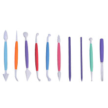 10 Pcs Plastic Clay Modeling Tools for Ceramics, Pottery, Plastilina Sculpting