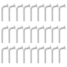 100 Pcs Pallet Racking Safety Clip Drop Pin J Bolt Metal Serving Tray Pallet Racking Pin