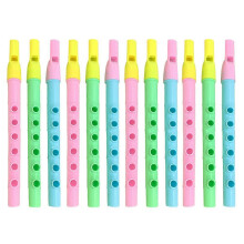 12 Pcs Plastic Recorder Flute Kidcraft Playset Music Instrument for Kids