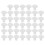 40 Pcs Drapery Bottom Rail Button Plugs for Vertical Wood Blinds Window Components 1