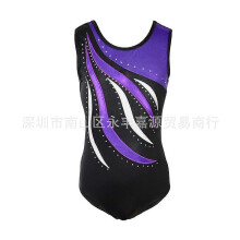 Girls' Breathable Skin-friendly Gymnastics Dance Performance Leotard