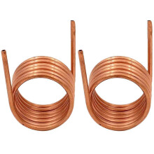 2 Pcs Soft Copper Tubing for Air Conditioner Freezer Refrigeration Coil Pipe