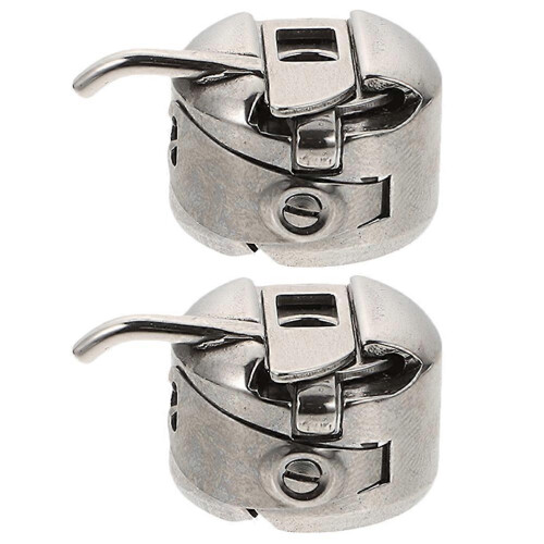 2PCS Industrial Sewing Machine Bobbin Case Replacement Sewing Accessory