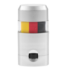 Face & Body Paint, Germany & Belgium Flag Design, Black Decor for Party Events