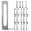 20PCS Heavy Duty L Corner Brackets Angle Iron Shelf Brackets for Shelves 1