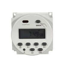 12V LCD Digital Outdoor Timer Plug Time Controller for Light Power Rack Cage