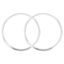 2pcs Cup Sealing Machine Gaskets Aluminum Cup Ring Seals for Milk Tea Sealer Machines