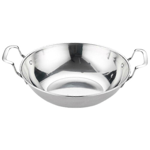 Stainless Steel Cooking Pan with Handles, Kitchenware for Induction Cooker