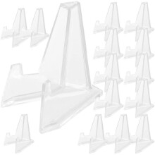 15 Pcs Mini Easel Display Stands for Commemorative Badges Picture Holders