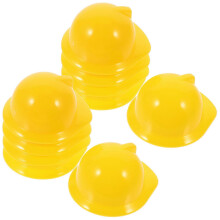 20Pcs Mini Construction Safety Helmet Models Decorative Doll Pet Hard Hat Decorations